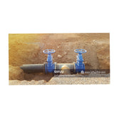 User-Customized, Non-rising Stem Gate Valve, Flange Connection.